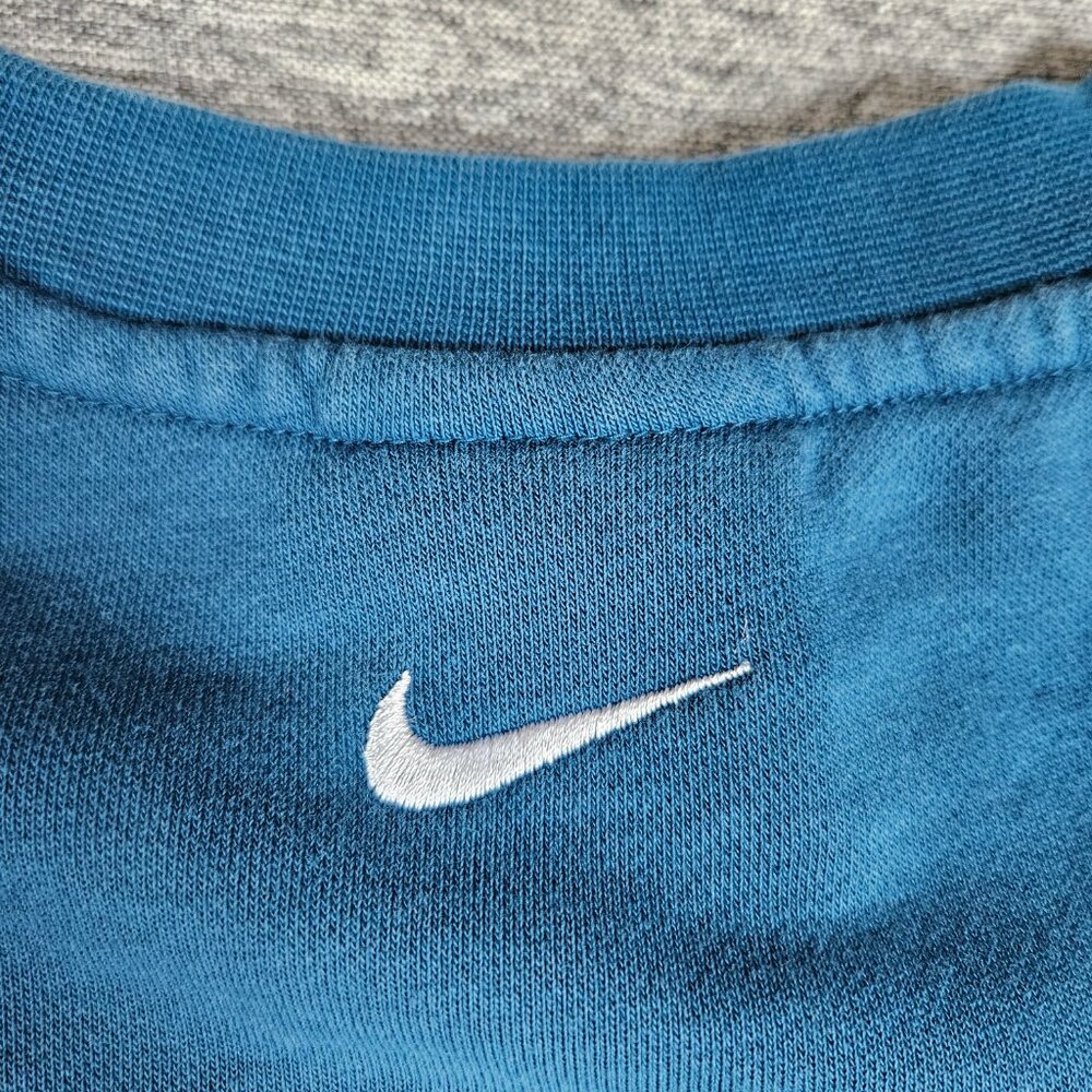 Nike Women Large Sweatshirt French Terry NSW Club Crew Pullover Long Sleeve RARE - Picture 5 of 11
